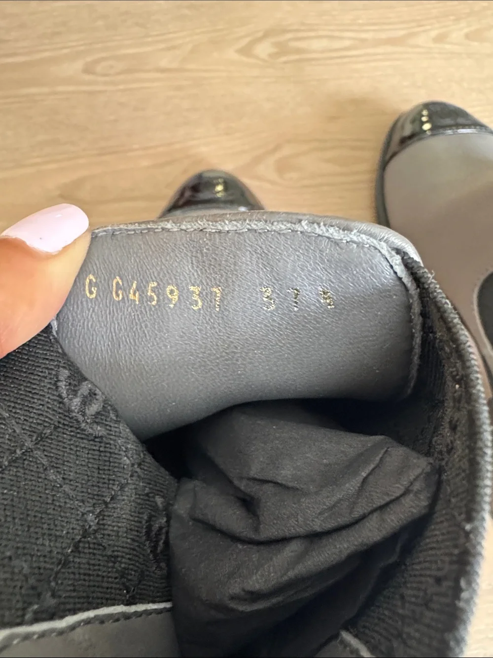 CHANEL stylish gray